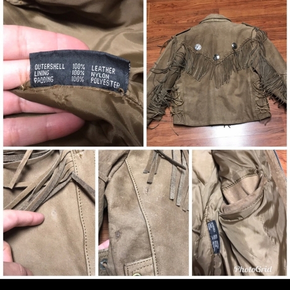 Western Open Road Wilson Vintage Fringe Jacket, XL - Picture 6 of 8